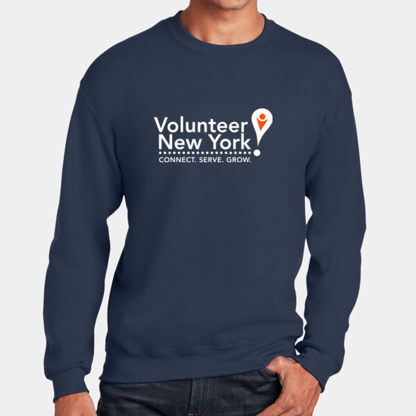 Volunteer New York Printed - Heavy Blend Crewneck Sweatshirt Thumbnail