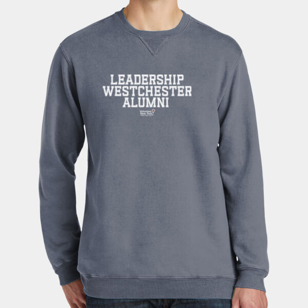 Volunteer New York Printed - Beach Wash ® Garment Dyed Crewneck Sweatshirt Thumbnail