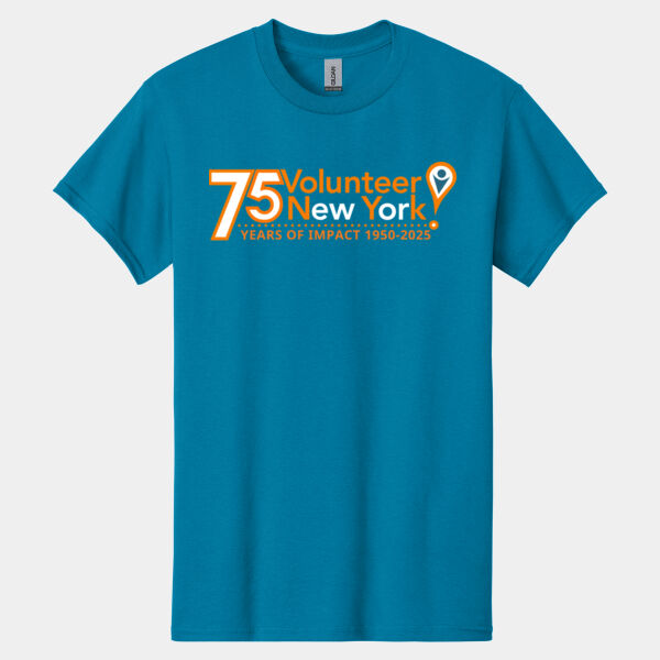 Volunteer New York 75th Printed - Heavy Cotton 100% Cotton T Shirt  Thumbnail