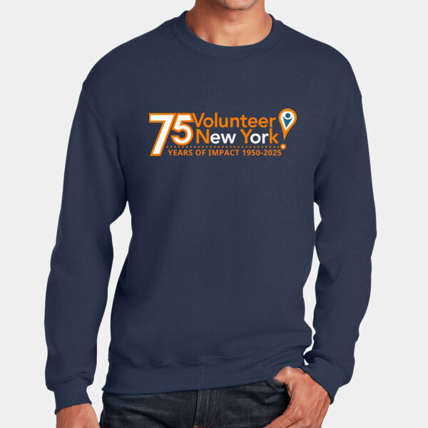 Volunteer New York 75th Printed - Heavy Blend Crewneck Sweatshirt Thumbnail